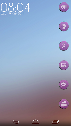 VM9 Purple Glass Icons