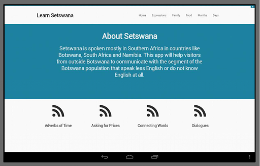 Learn Setswana 2.0