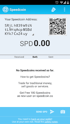 SPEEDCOINS WALLET