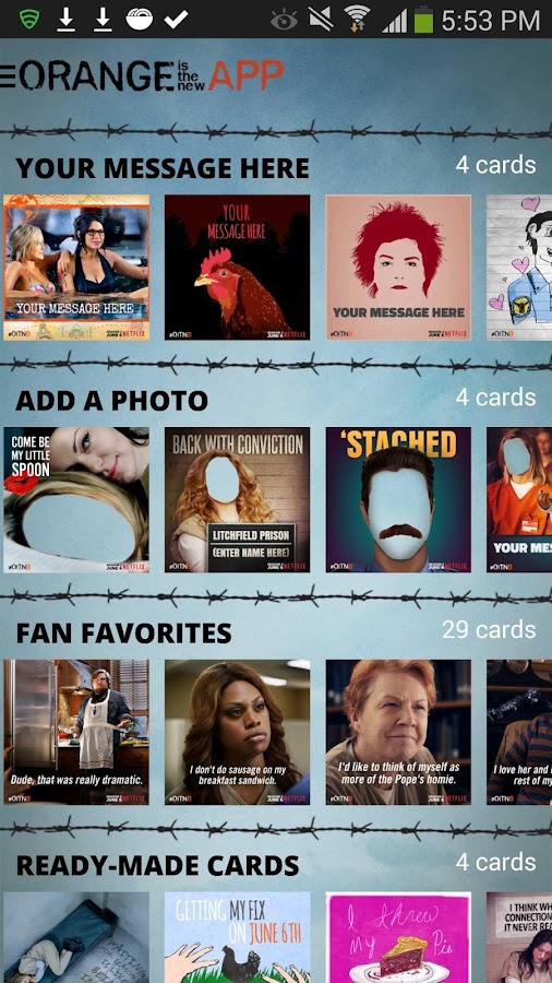   Orange Is The New App – Capture d'écran 