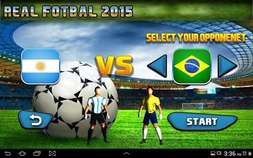 Lastest FOOTBALL 2015:PLAY REAL SOCCER APK for Android