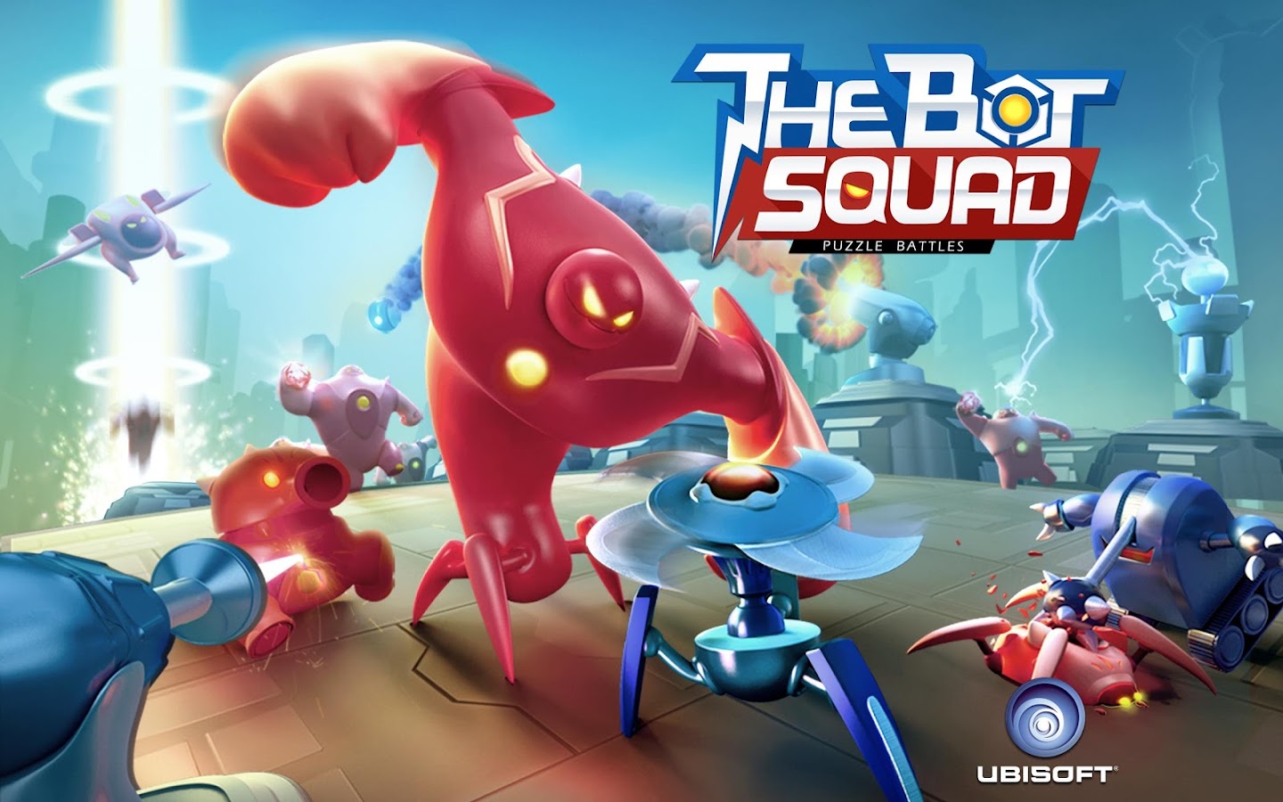 The Bot Squad: Puzzle Battles - screenshot
