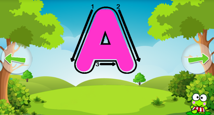 ABC Coloring Games Screen 2