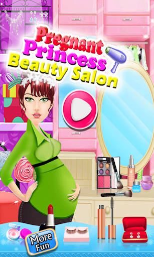 Pregnant princess girls games