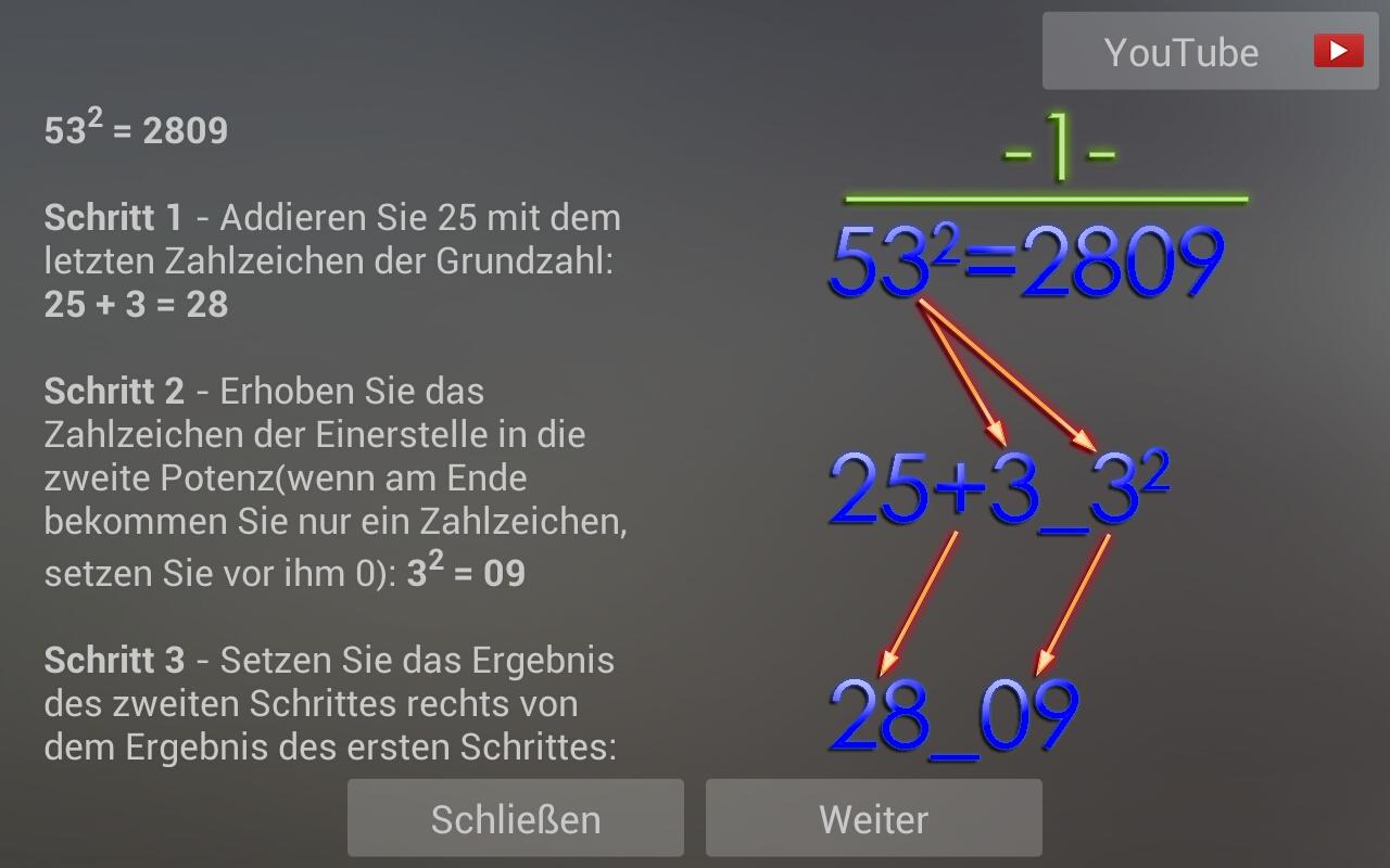 Mathematische Tricks – Android-Apps auf Google Play