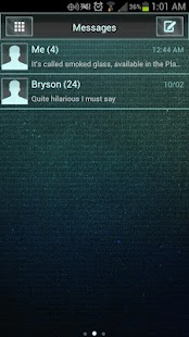 How to install Smoked Glass GO SMS Pro Theme patch 1.0 apk for bluestacks