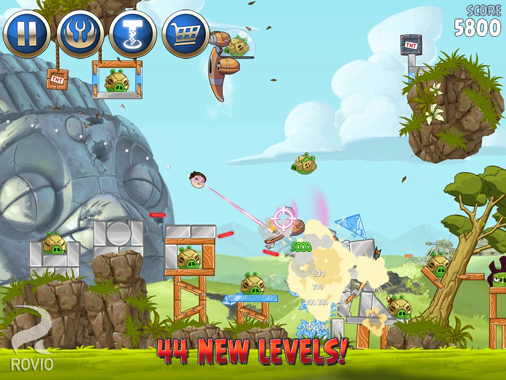 Angry Birds Star Wars II - screenshot