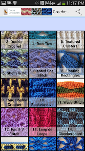 Crochet Stitch Gallery