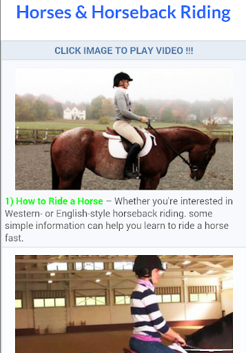 【免費健康App】Horses & Horseback Riding-APP點子