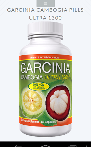 Garcinia Cambogia Pills