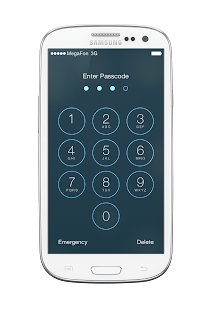 iPhone 5S iOS 7 Lock Screen - screenshot thumbnail