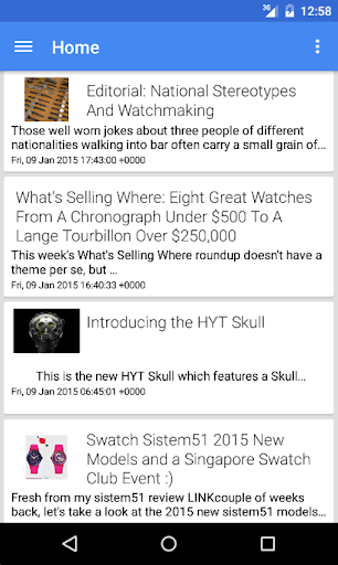 【免費新聞App】Wristwatch News-APP點子