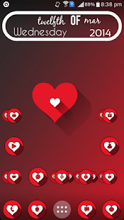 Red Hearts Icon Pack (Donate) Screenshots 2