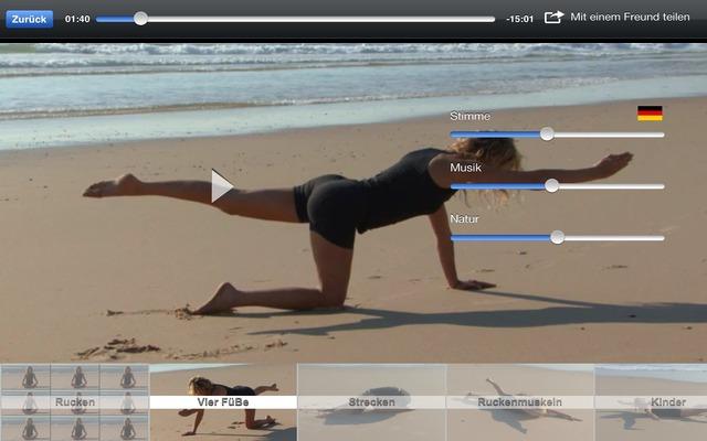 Android application Pilates screenshort