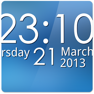 Simple Digital Clock Donate logo
