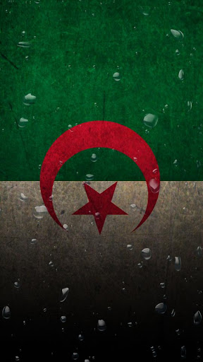 Algeria flag water effect LWP