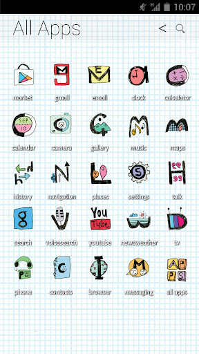 Scribble Note Atom Iconpack