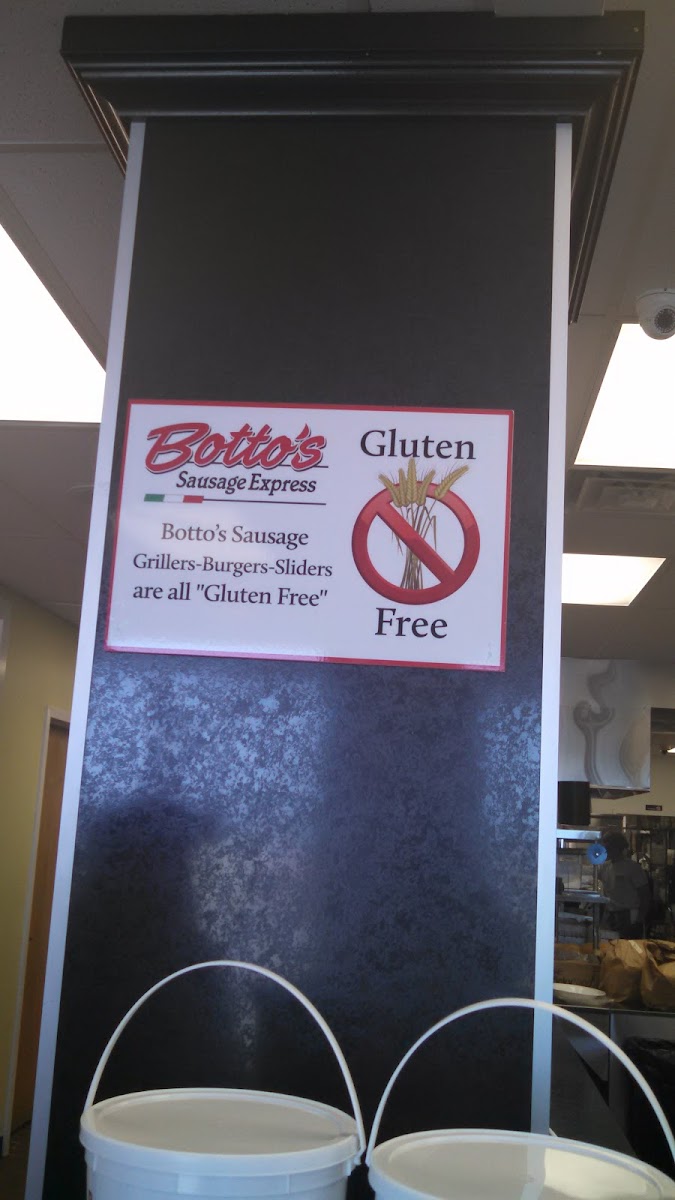 Gluten-Free at Botto's Sausage Express