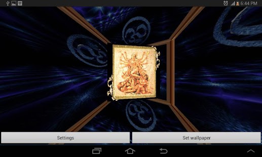 3D Maa Durga Live Wallpaper