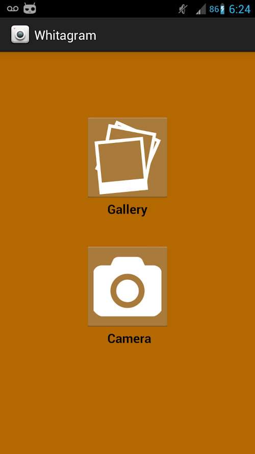Android application Whitagram for Android screenshort