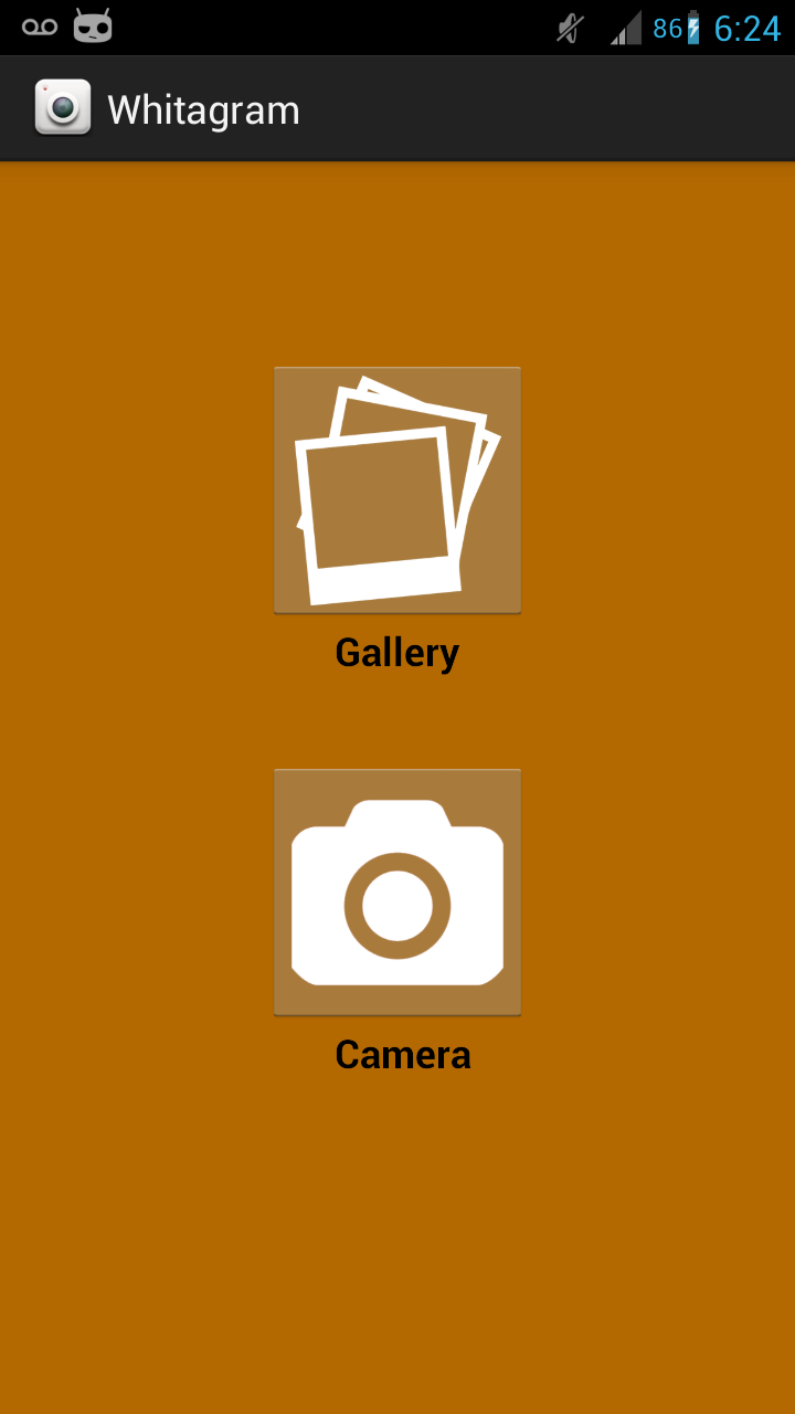 Whitagram for Android Screen 1