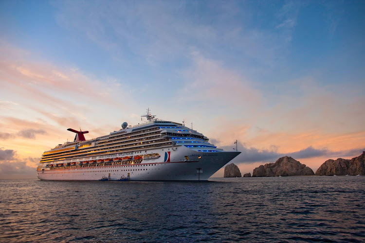 The 952-foot Carnival Splendor takes cruise lovers on voyages of two to five or six to nine days. 