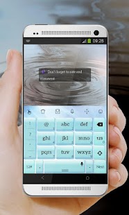 Bright Blue TouchPal Theme Screenshots 9