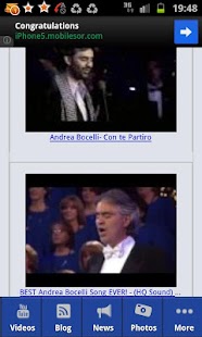 Lastest Andrea Bocelli APK