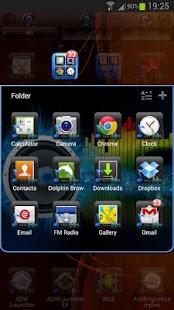 Music GO Launcher EX Theme Screenshots 3