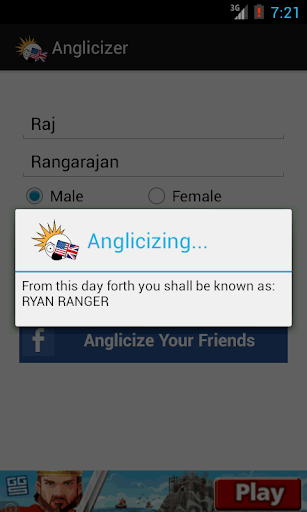 Anglicizer - English Names