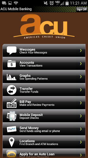 ACU Mobile Banking