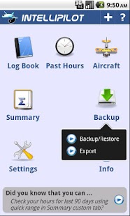 intelliPilot - Pilot LogBook