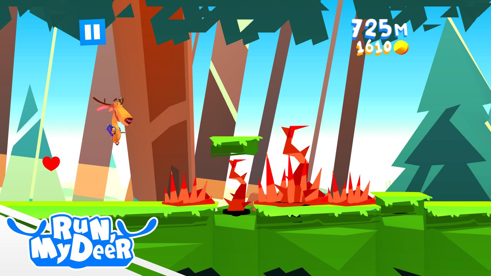 Run My Deer v1 Unlimited Gold Mod Apk Download