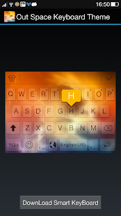 How to download Outer Space Theme - iKeyboard 2.4 apk for laptop