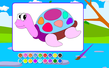Turtle Coloring Pages poster 11