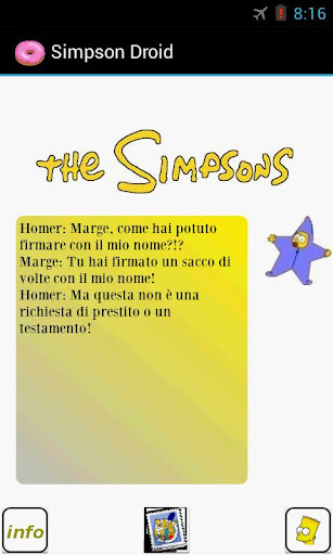 Simpson Droid - Application
