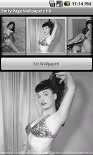 Bettie Page Wallpaper in HD 1 Screenshots 3