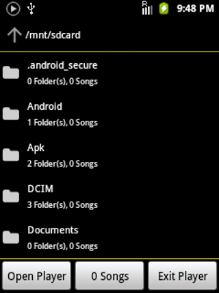 Folder Songs Player