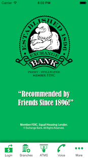 Exchange Bank Screenshots 0