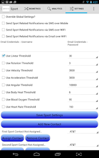 PlayerMD Biometric Platform Screenshots 15