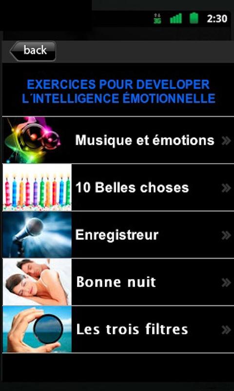 INTELLIGENCE ÉMOTIONNELLE Screen 3