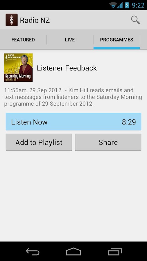 Radio New Zealand Android Apps on Google Play
