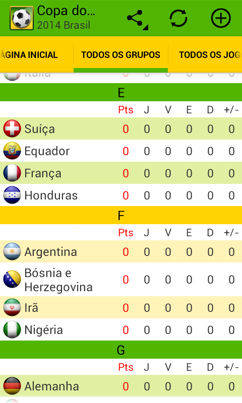 Copa do Mundo 2014 Brasil - screenshot