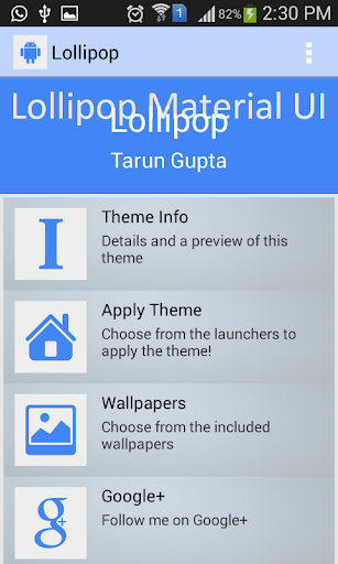 免費下載個人化APP|Lollipop Material UI app開箱文|APP開箱王