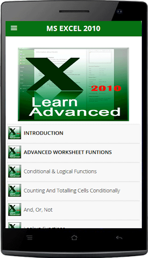 Tutorials Excel 2010 Advanced