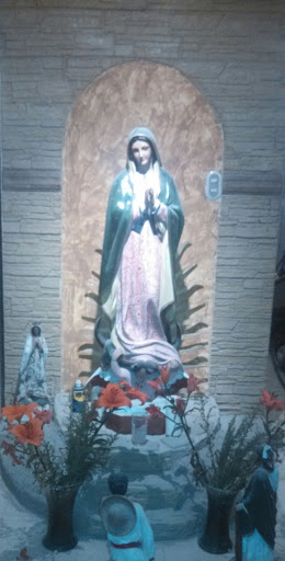Urban Shrine Guadalupe and Juan Diego