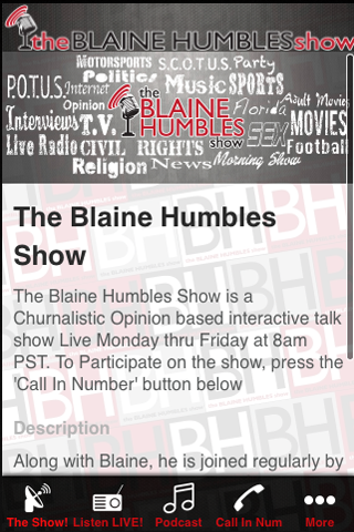 The Blaine Humbles Show