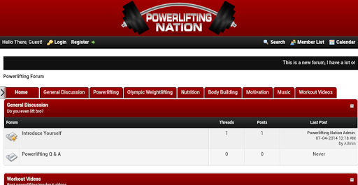 Powerlifting Nation Forum