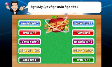 Tải game Ai thông minh hơn học sinh lớp 5