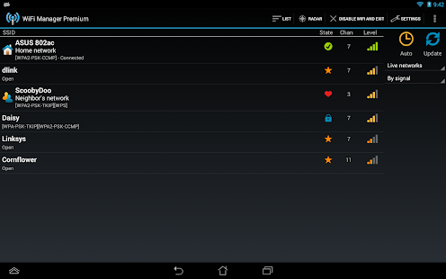 WiFi Manager - screenshot thumbnail